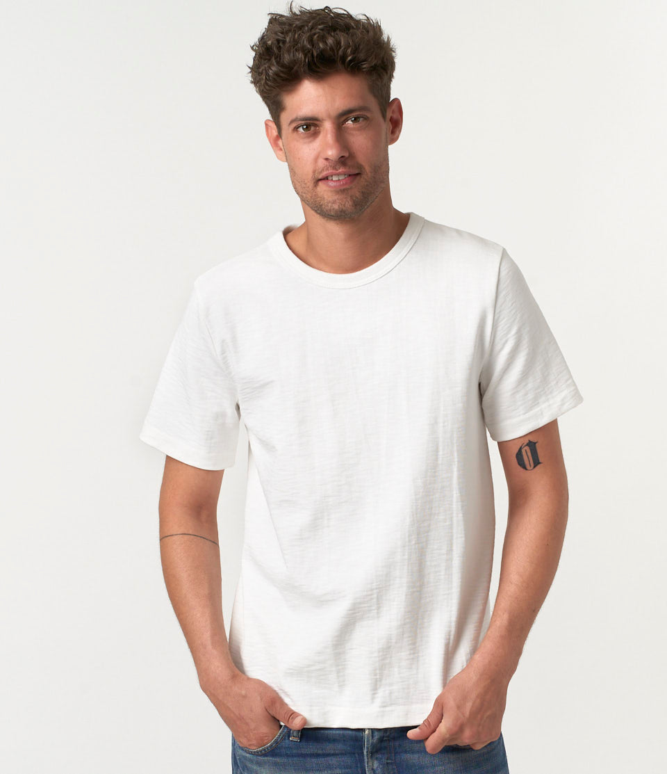 MERZB Men's 2S14 Heavy Relaxed T-Shirt 13.4oz White
