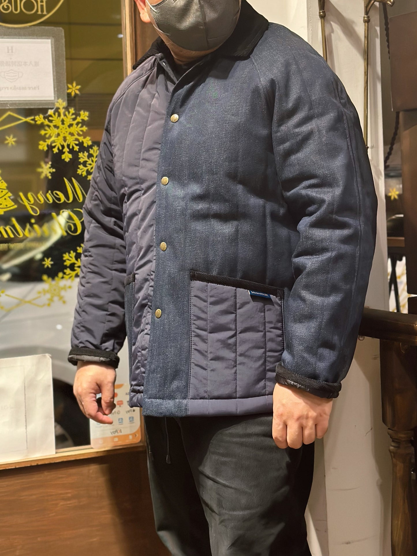 LVH x HOUSES WINSTON Denim Patchwork Jacket