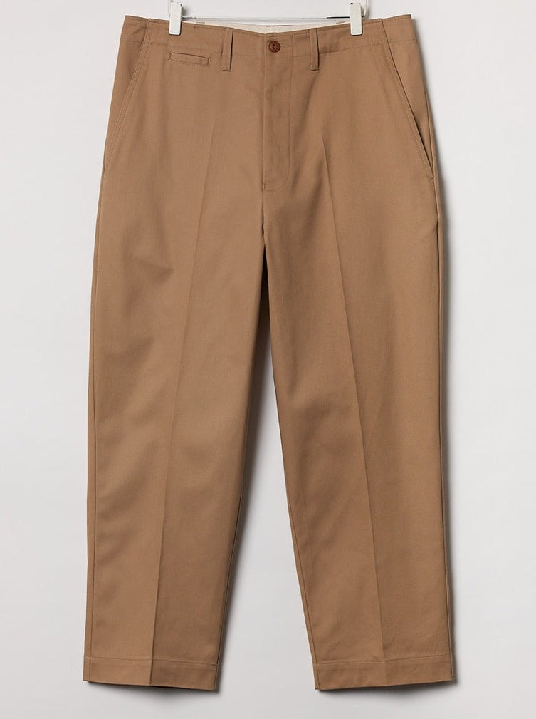 MERZB CHINO01 Cotton Twill Chino Khaki