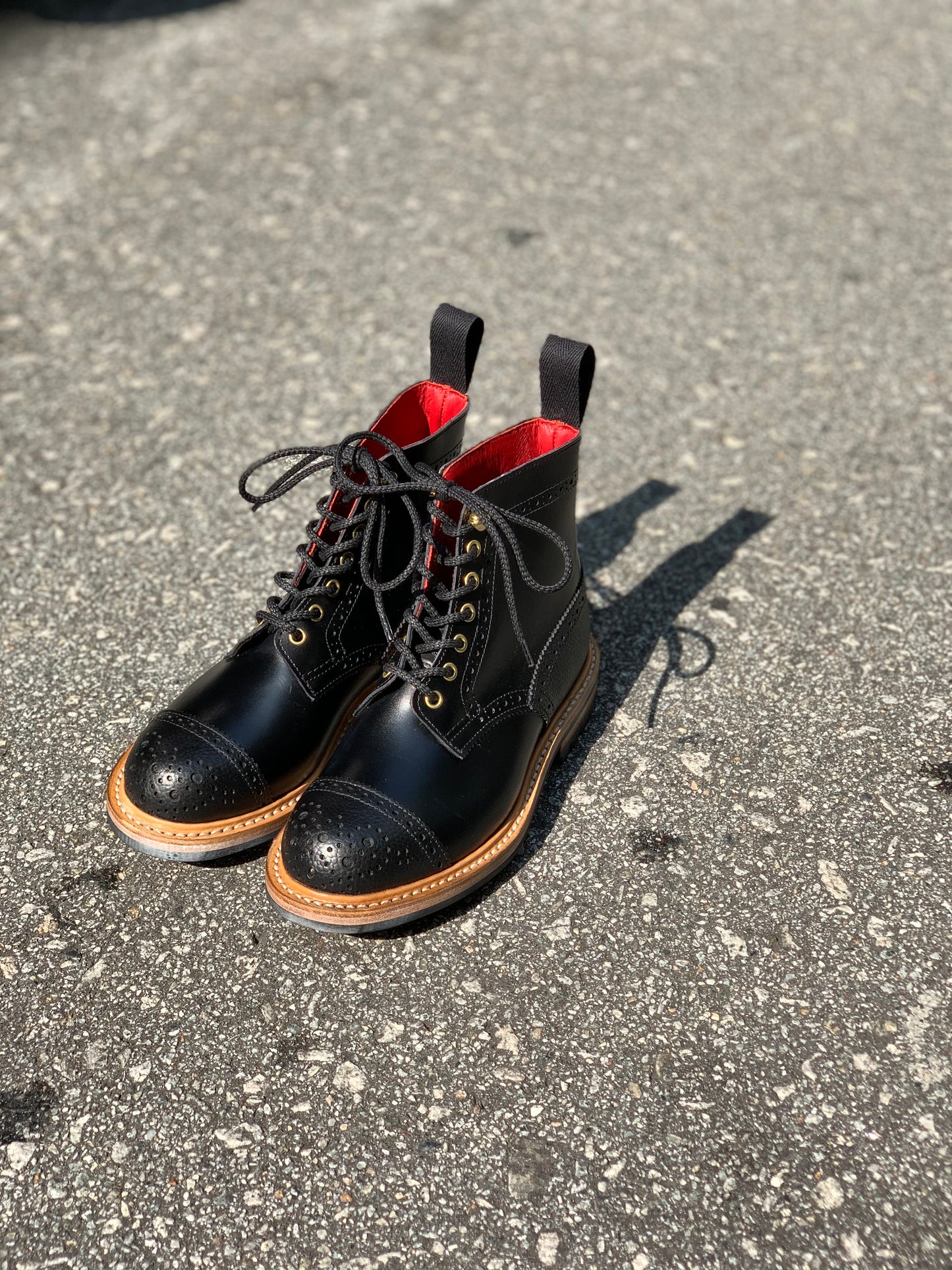 TKS MTO18 Ladies STEPHY Toecap Black Boot