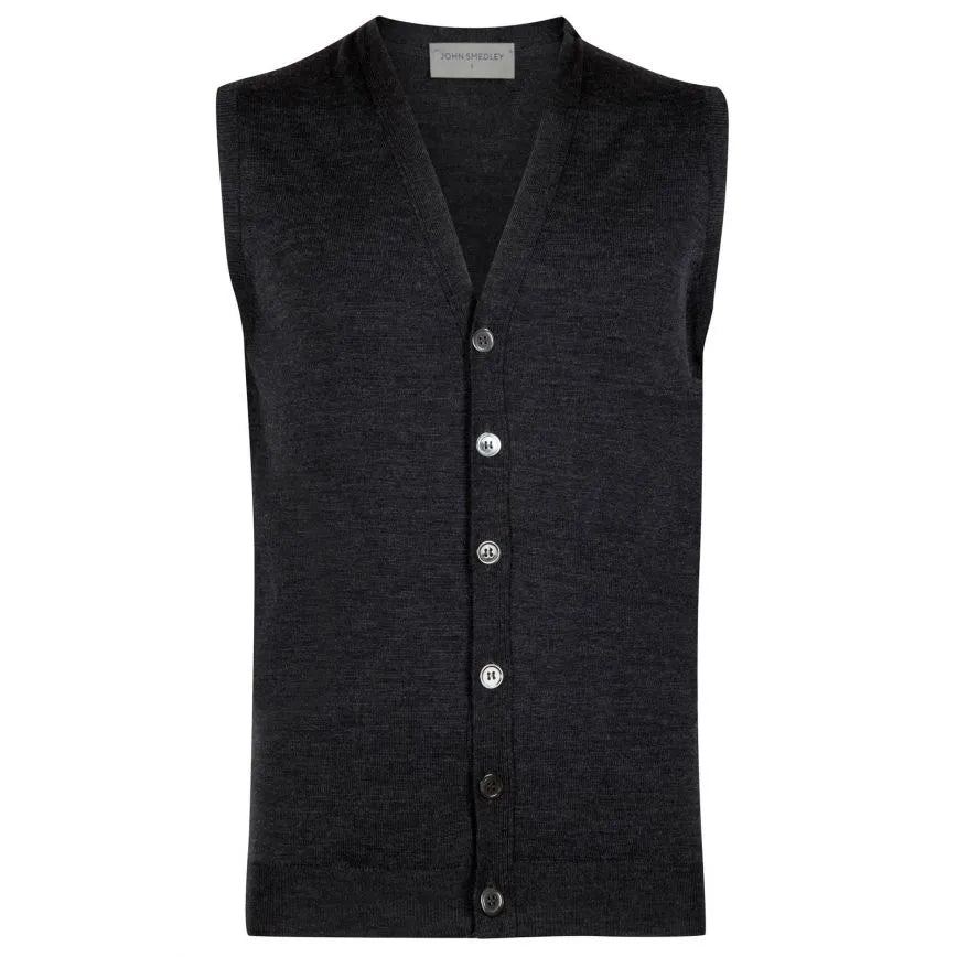 JSY STAVELY Men Merino Wool Wasitcoat Classic