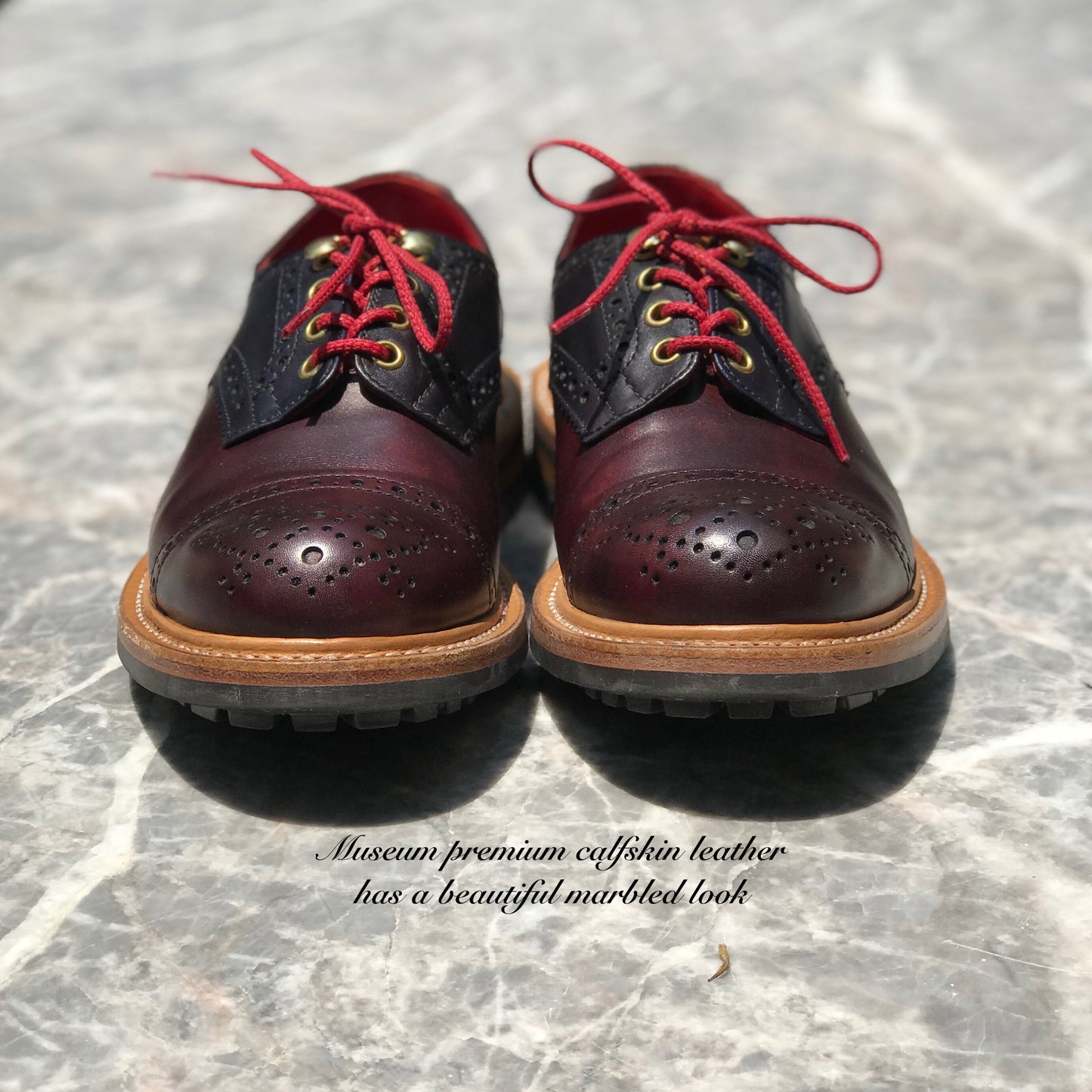 TKS x HOUSES MTO8 Ladies ANNE Commando Burgundy & Navy