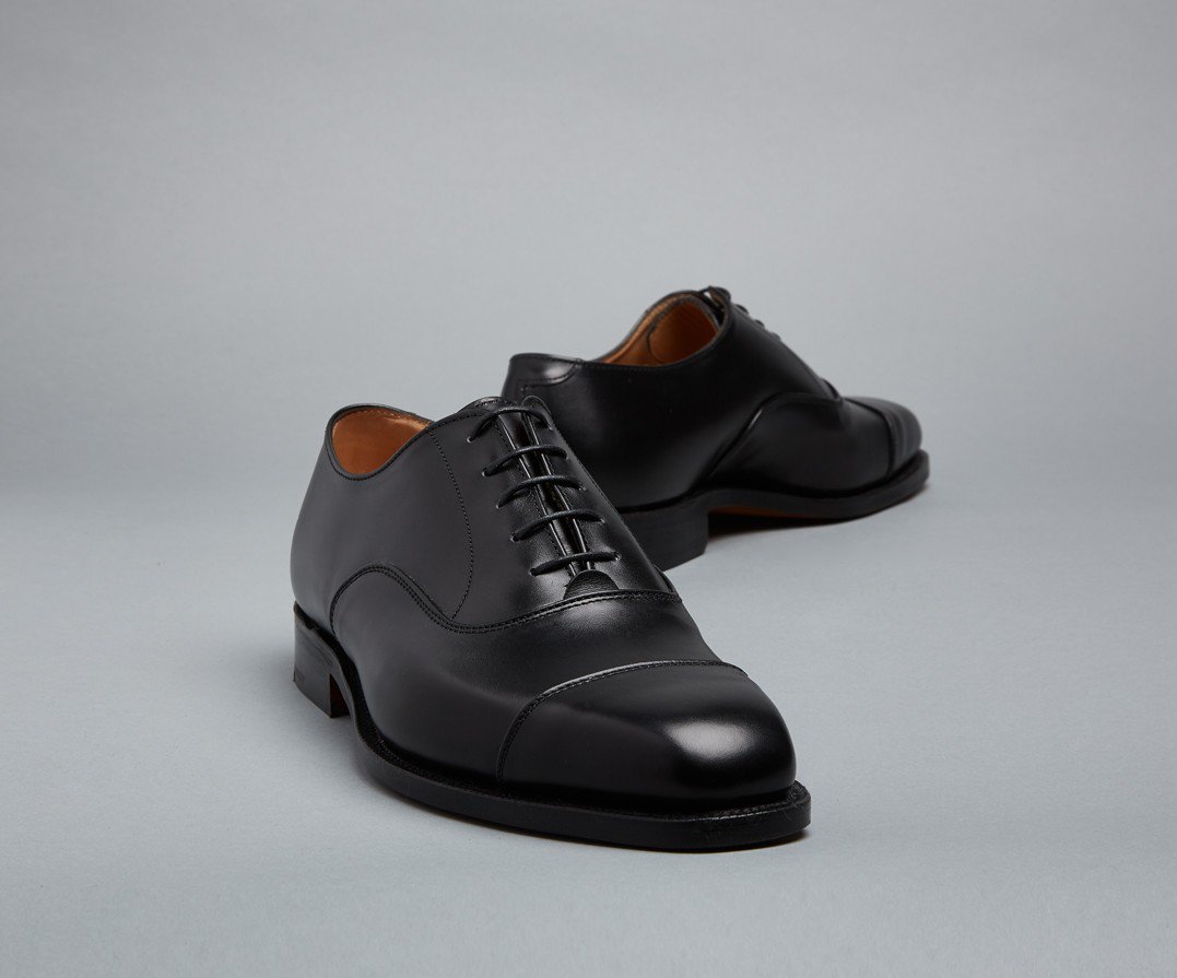 TKS REGENT Plain Toecap Oxford Town Shoe