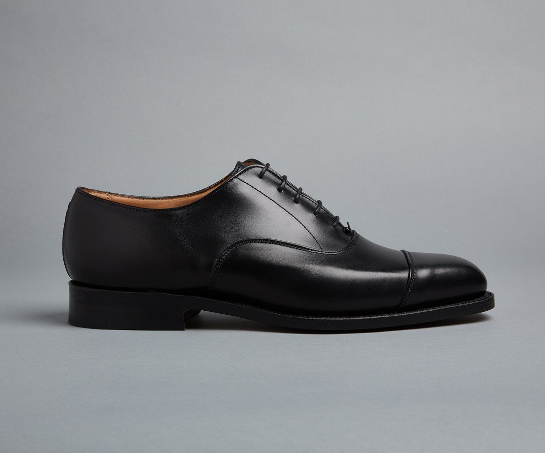 TKS REGENT Plain Toecap Oxford Town Shoe