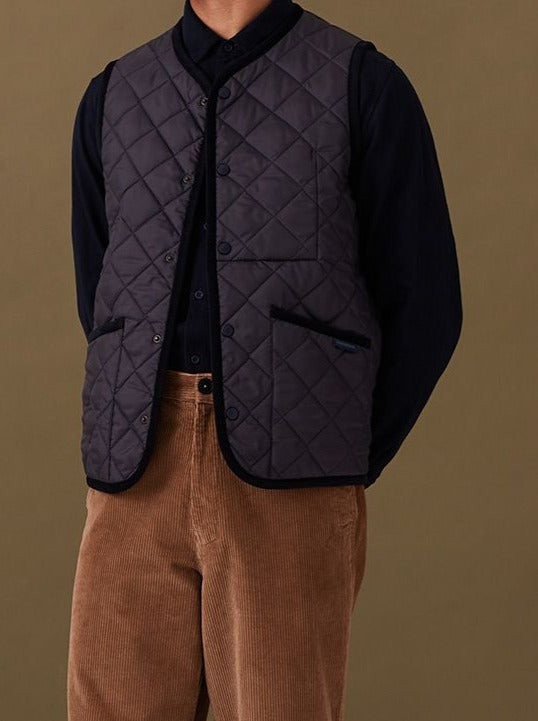 LVH THORNHAM Lavenster Gilet Suffork Navy