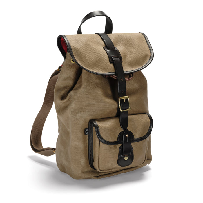 CRT Vintage Waxed Rucksack Draw String