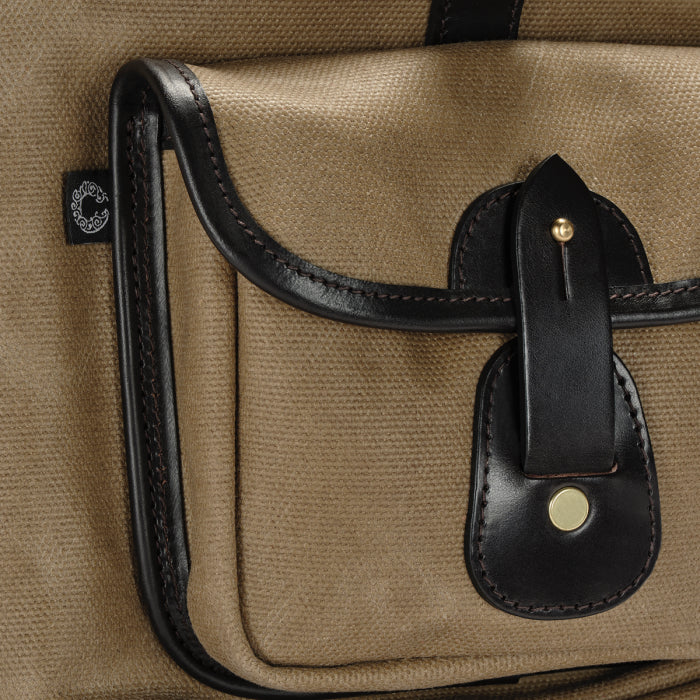 CRT Vintage Waxed Rucksack Draw String