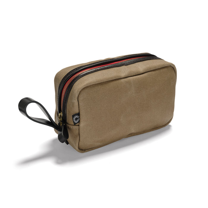 CRT Vintage Waxed Wash Bag