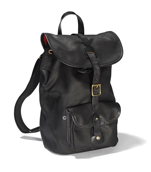 CRT Vintage Waxed Rucksack Draw String