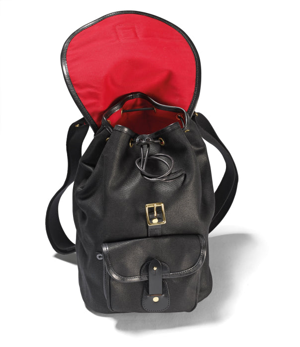CRT Vintage Waxed Rucksack Draw String