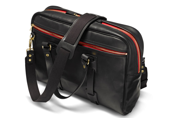 CRT Vintage Leather Laptop Bag