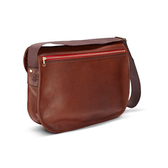CRT Vintage Leather Carryall Bag