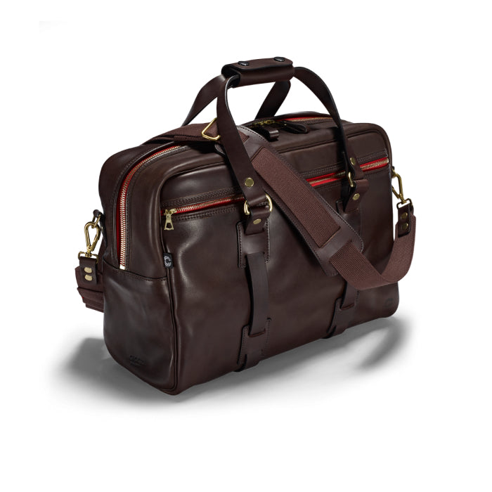 CRT Vintage Leather Traveler Bag