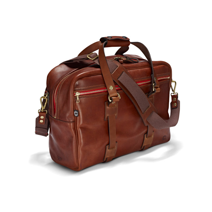 CRT Vintage Leather Traveler Bag
