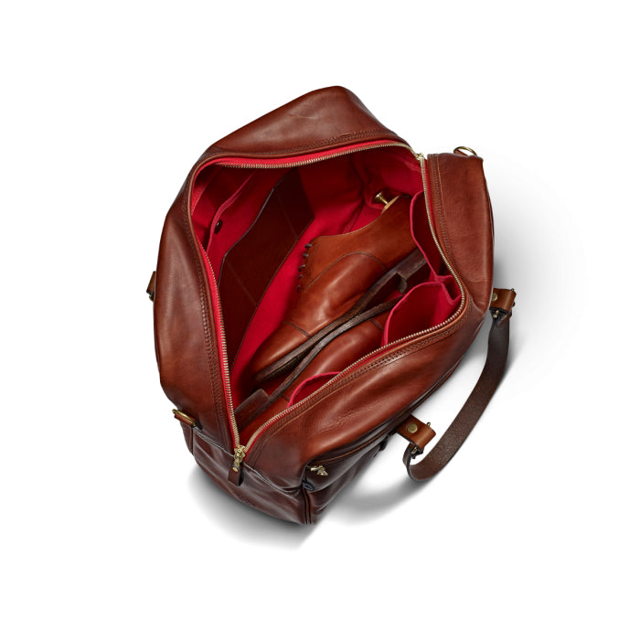 CRT Vintage Leather Traveler Bag