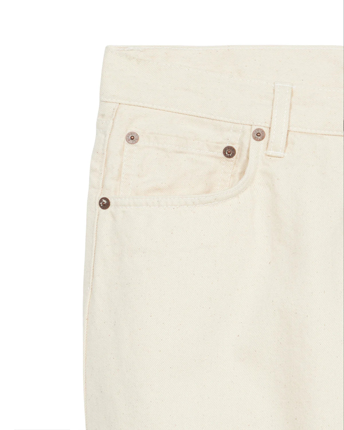 Fortela 912 JOHN Selvedge Twist Denim Off White