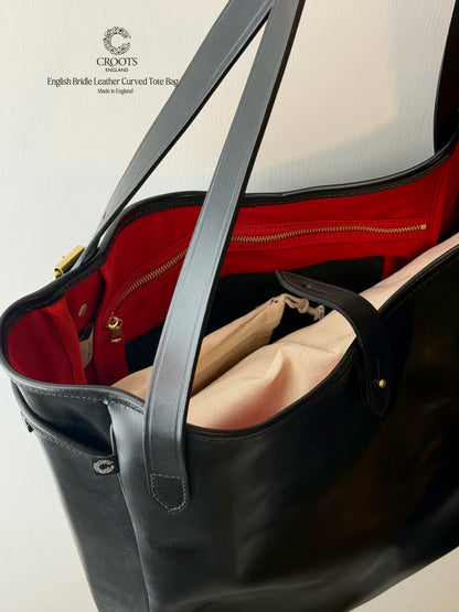 CROOTS x HOUSES MALTON Bridle Curved Tote