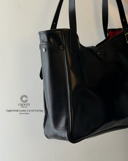 CROOTS x HOUSES MALTON Bridle Curved Tote
