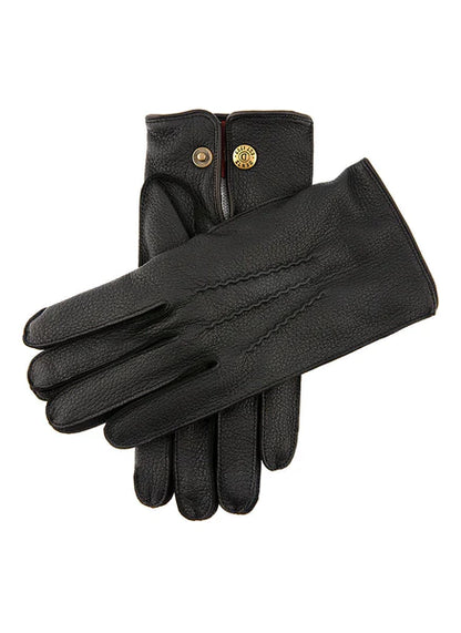DTS ETON Men's Cashmere Lined Deerskin Leather Gloves