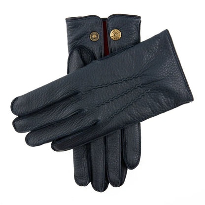 DTS ETON Men's Cashmere Lined Deerskin Leather Gloves