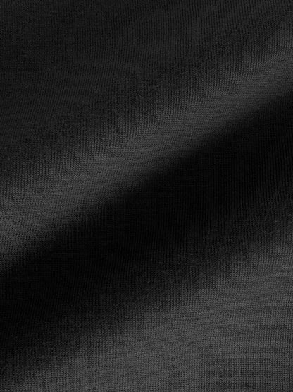 JSY TINDALL Men Sea Island Cotton T-Shirt Black