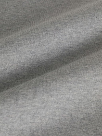 JSY OAKMAN Men Sea Island Cotton Polo Shirt Silver