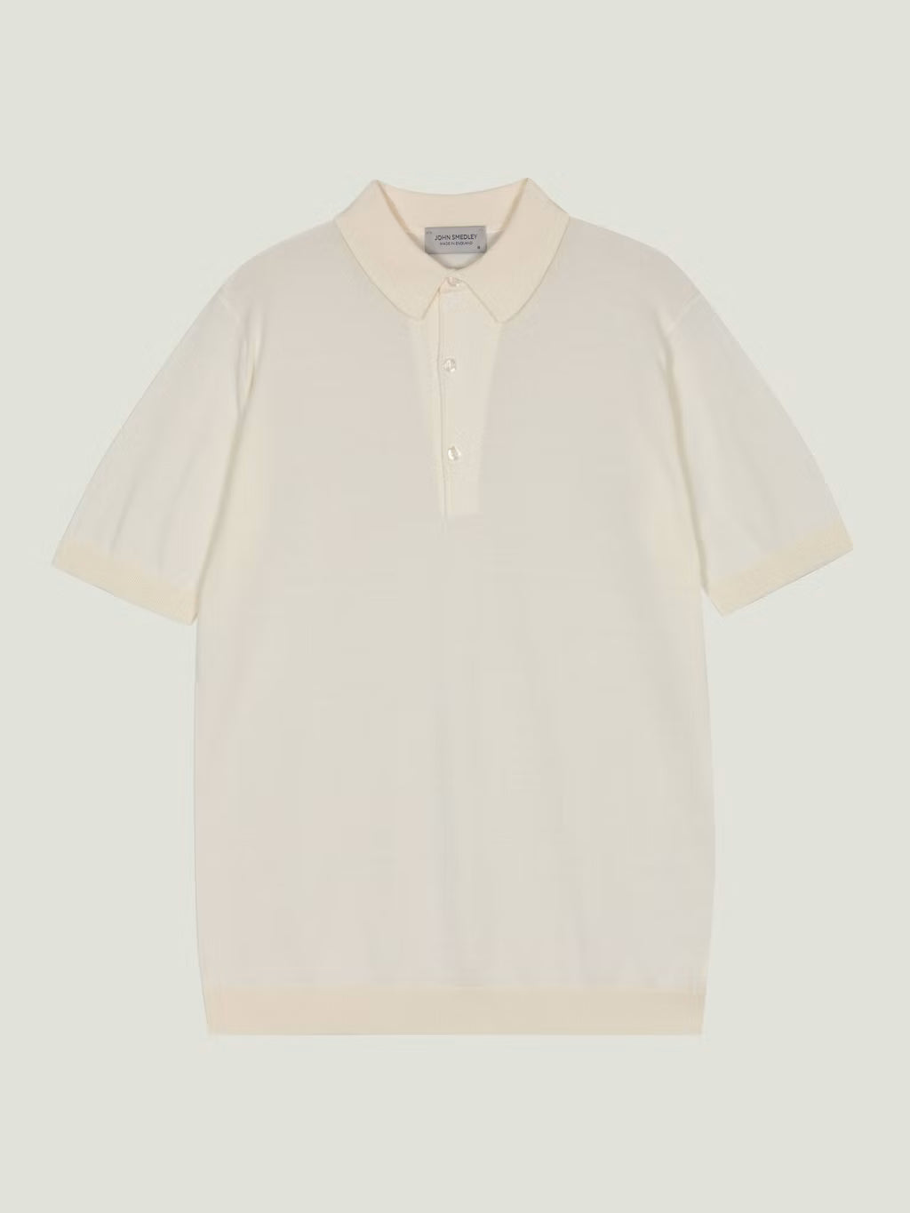JSY ADRIAN Men Sea Island Cotton Polo Shirt Starch
