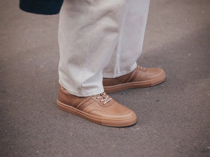 GRL The Boulsover Sneakers - Horween Chromexcel Natural