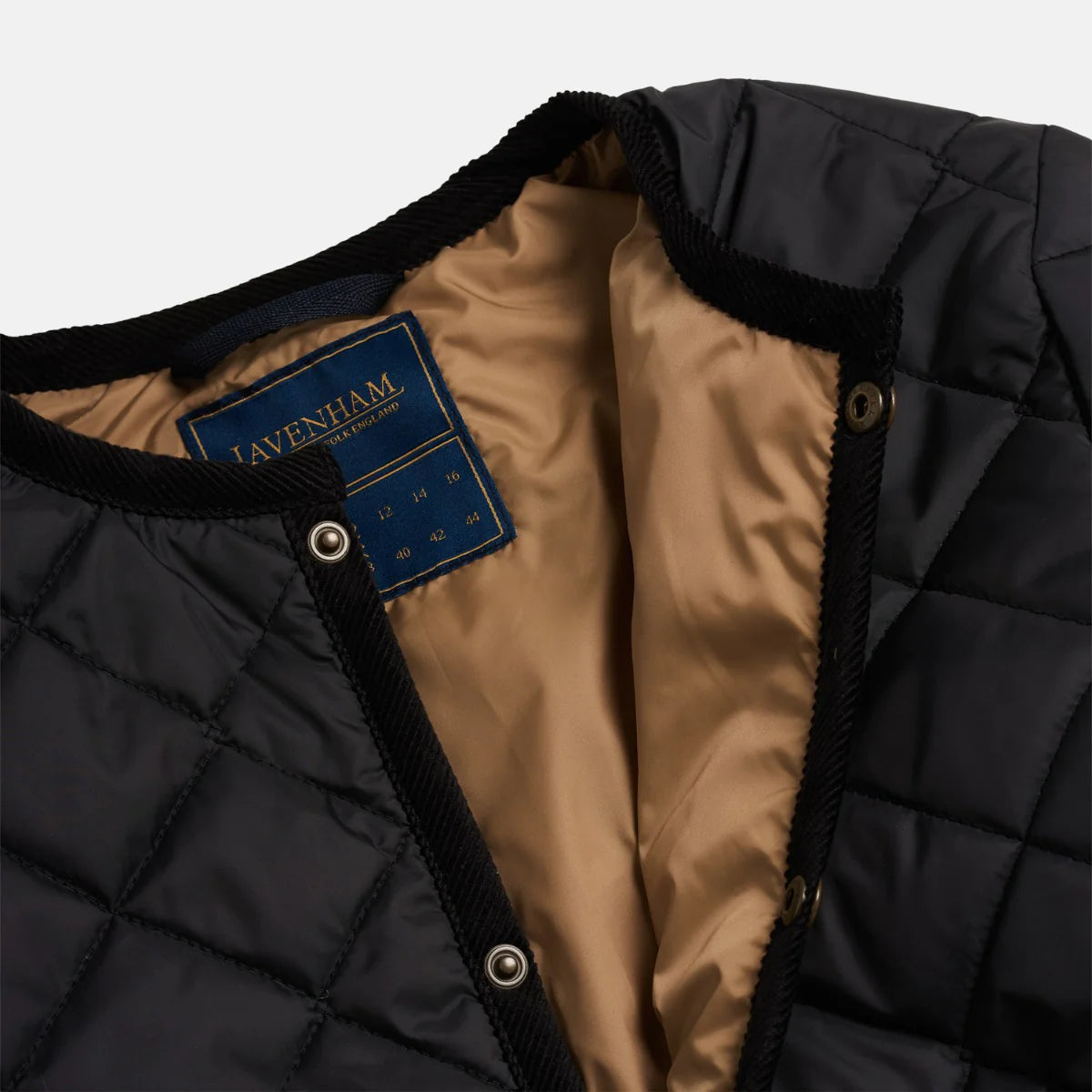 LVH  Contrast CORNARD Lavenster Quilted Jacket Lamp black