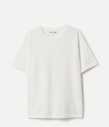 MZB Men's 214PK Loopwheeled Relaxed Fit Pikée T-Shirt White