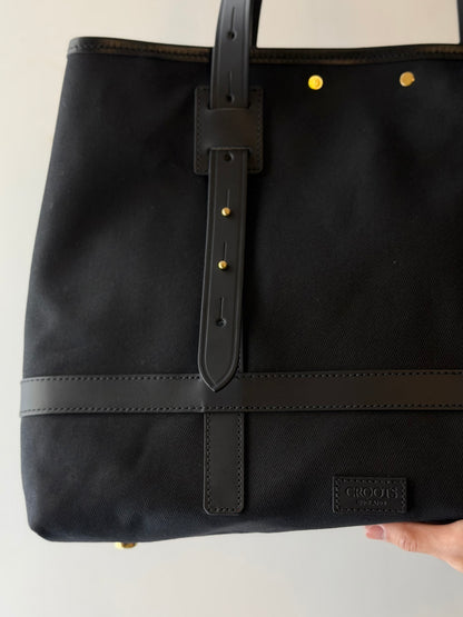 CRT x Houses BRITISH TWILL Sam Browne Tote Bag