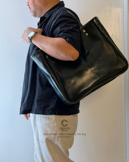 CROOTS X HOUSES MALTON Bridle Angle Tote