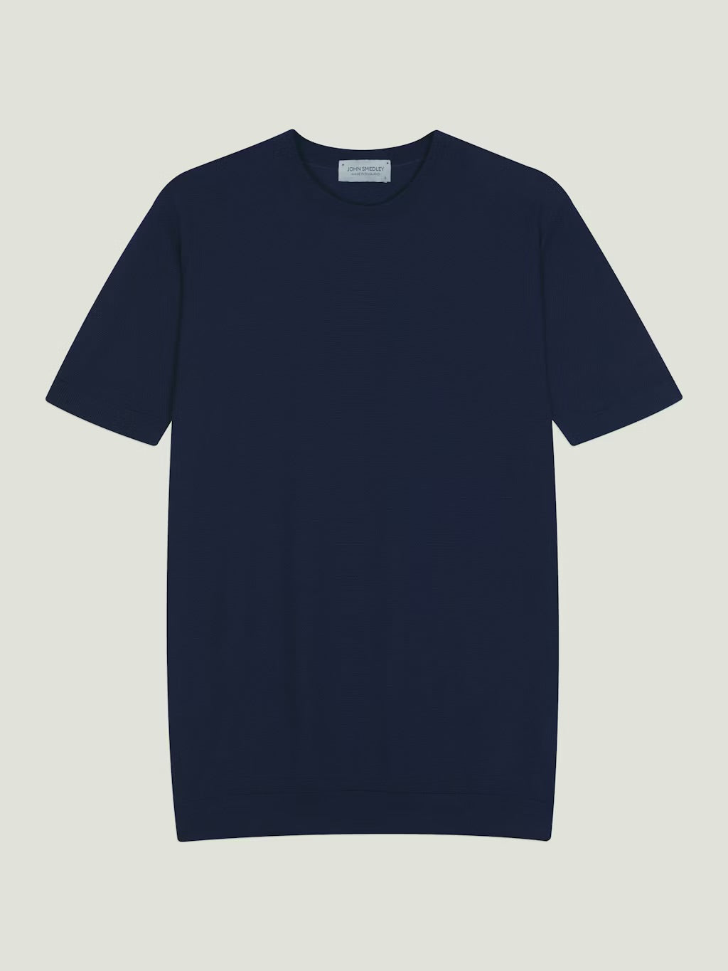 JSY Men Sea Island Cotton Pique T-shirt French Navy