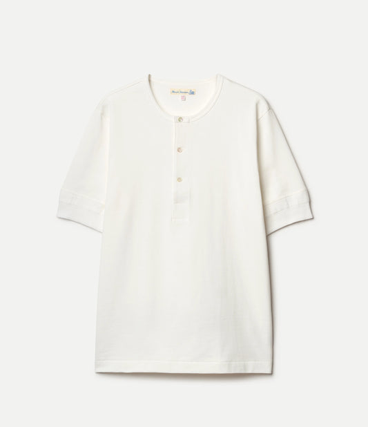 MERZB 2M07 Vintage Machine Classic Henley White