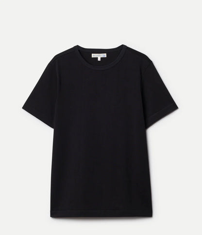 MERZB 2M15C Cropped Mid-Century Machine Refined Fit T-Shirt Deep Black