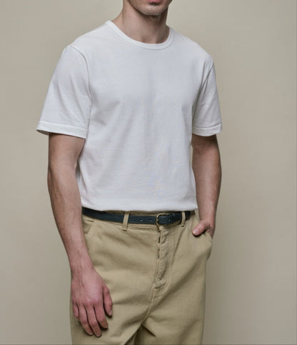 MERZB 2M15 Vintage Machine Classic Fit T-Shirt White