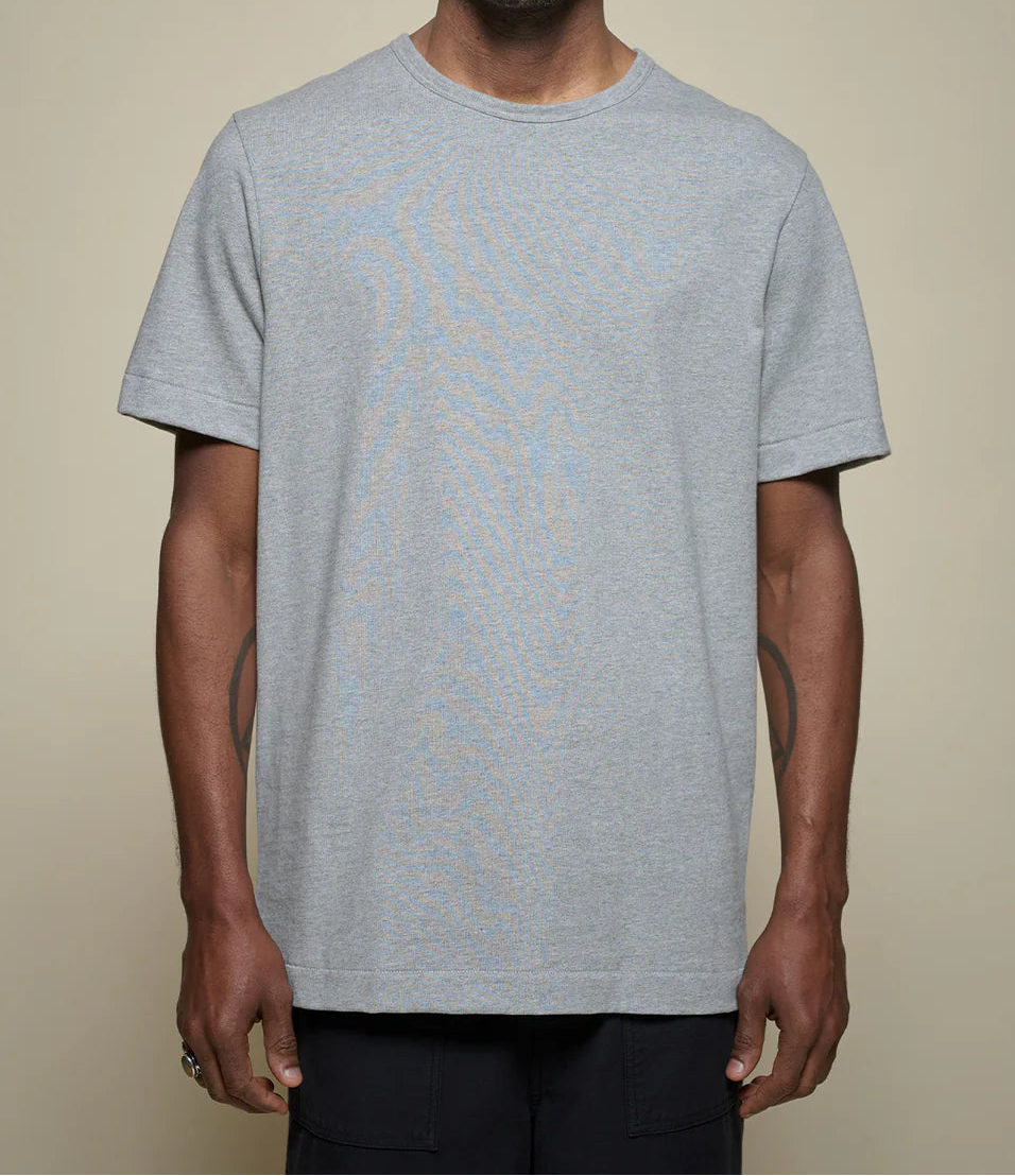 MERZB 2M15 Vintage Machine Classic Fit T-Shirt Grey Mel