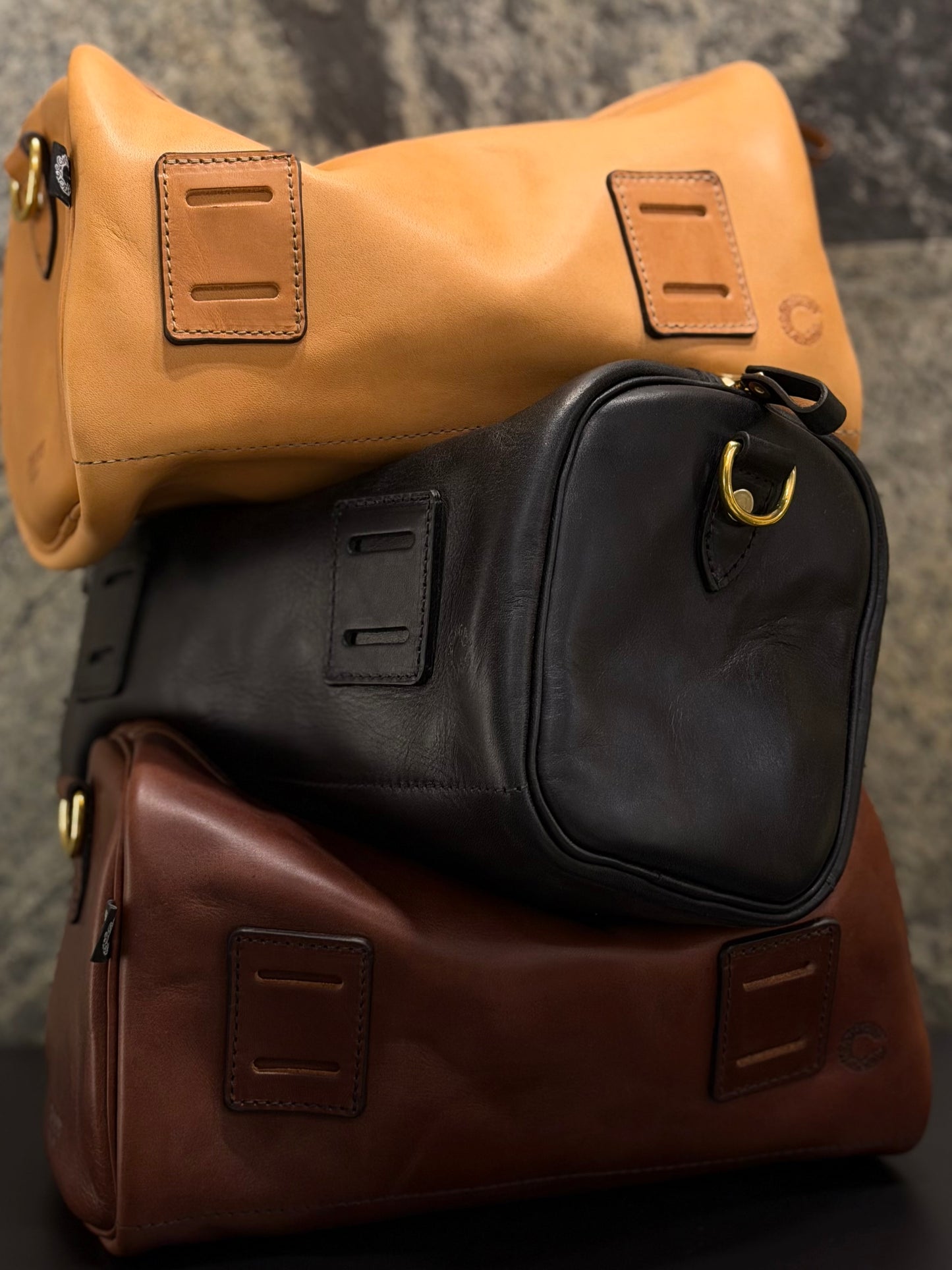 CROOTS X HOUSES Vintage Leather Mini Tube Bag