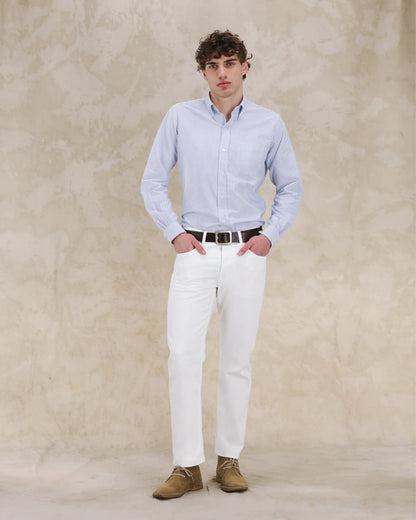 FTA JAKY Japan Selvedge Denim White