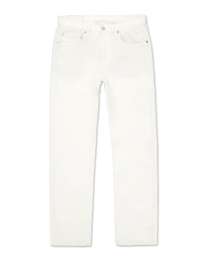 FTA JAKY Japan Selvedge Denim White