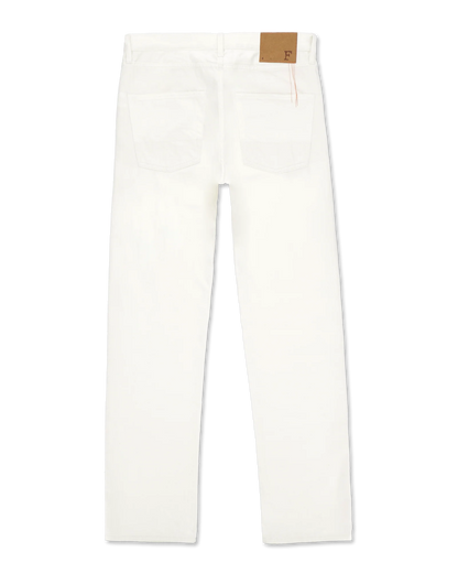 FTA JAKY Japan Selvedge Denim White