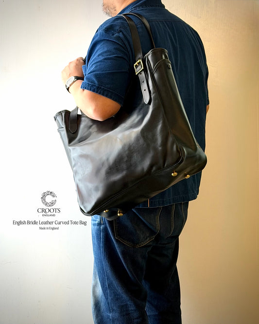 CROOTS x HOUSES MALTON Bridle Curved Tote