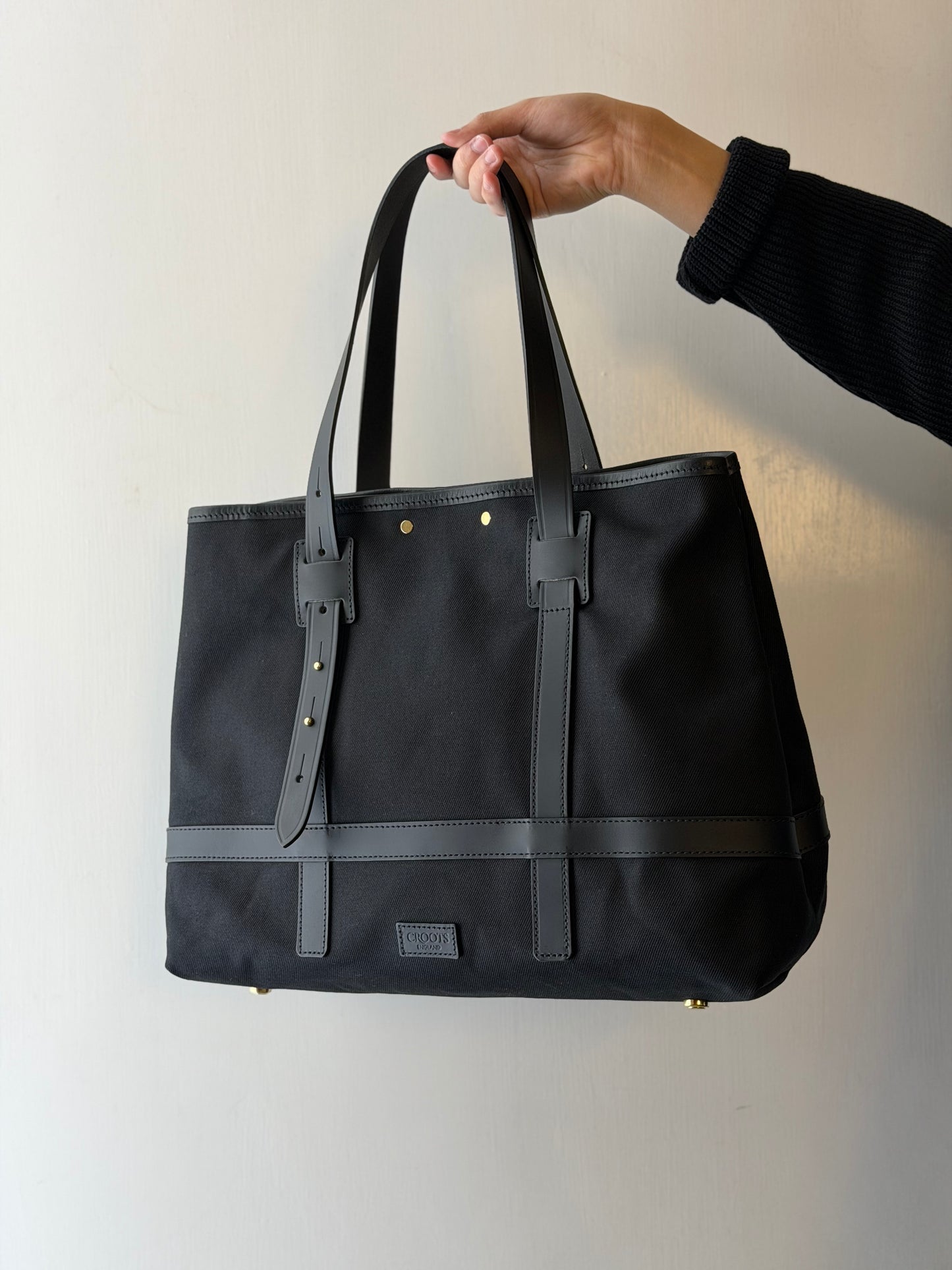 CRT x Houses BRITISH TWILL Sam Browne Tote Bag