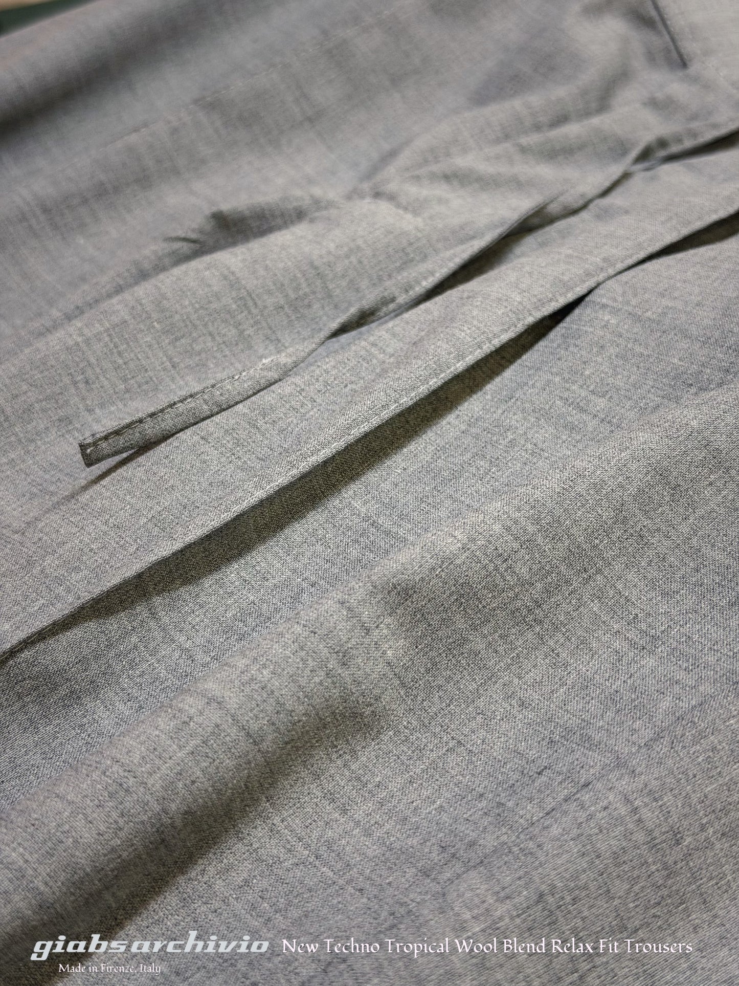 GBS DELLA ROBBIA/P Lightweight Trousers A5959 Silver