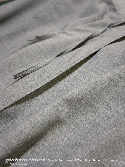 GBS DELLA ROBBIA/P Lightweight Trousers A5959 Silver