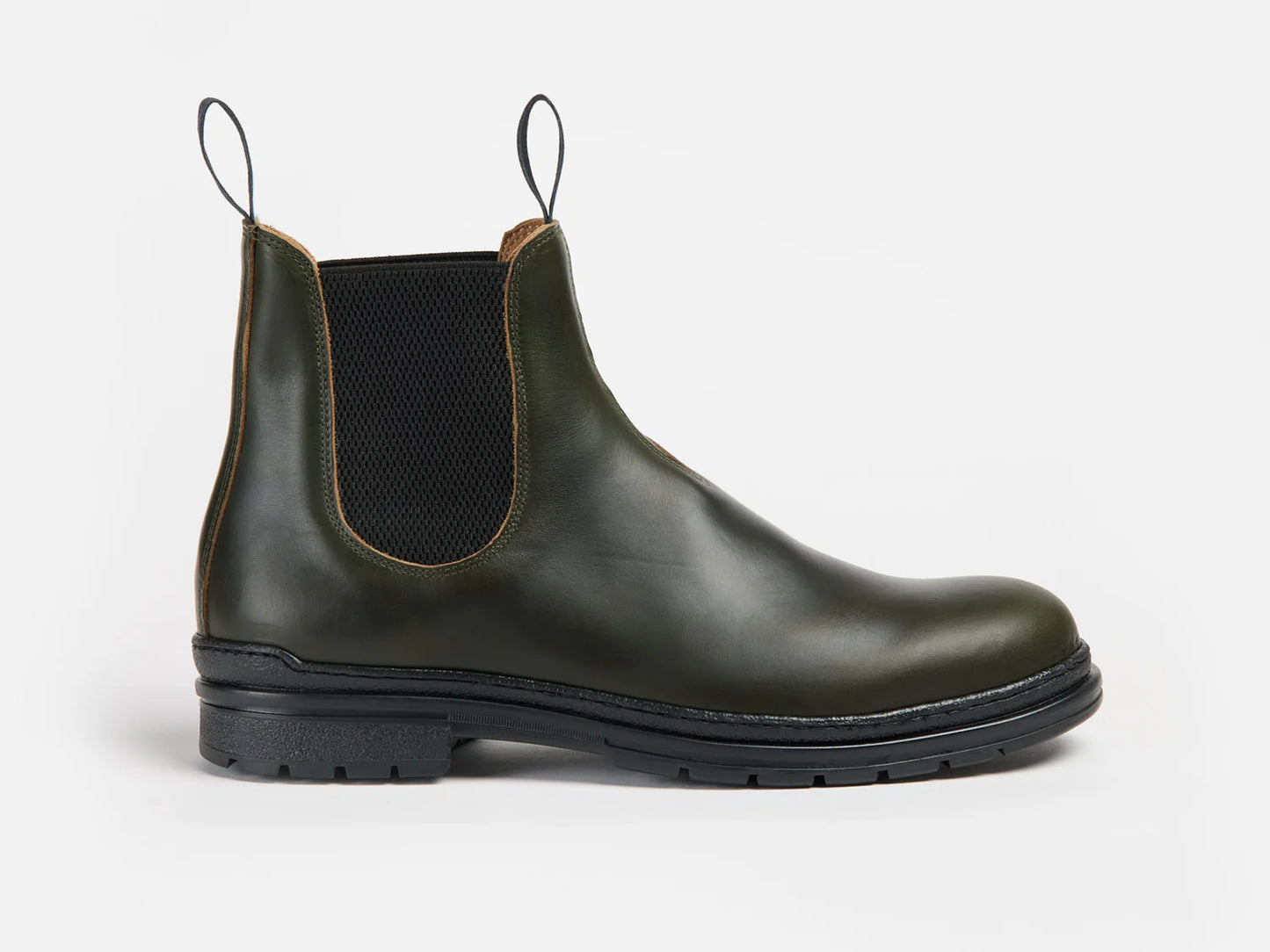 GRL The Baslow Chelsea Boot - Horween Chromexcel Forest Green