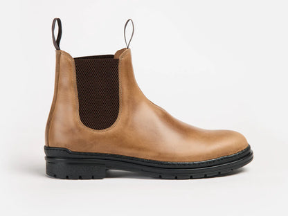 GRL The Baslow Chelsea Boot - Horween Chromexcel Natural