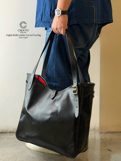 CROOTS x HOUSES MALTON Bridle Curved Tote