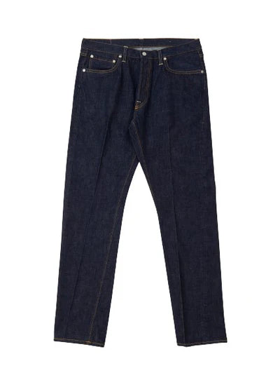 FTA 912 JOHN Selvedge Twist Denim Indigo Rinse