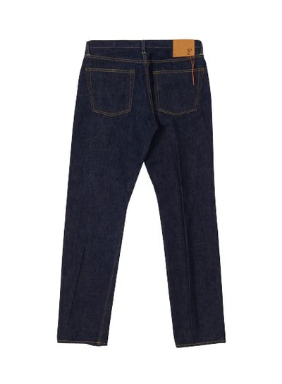 FTA 912 JOHN Selvedge Twist Denim Indigo Rinse